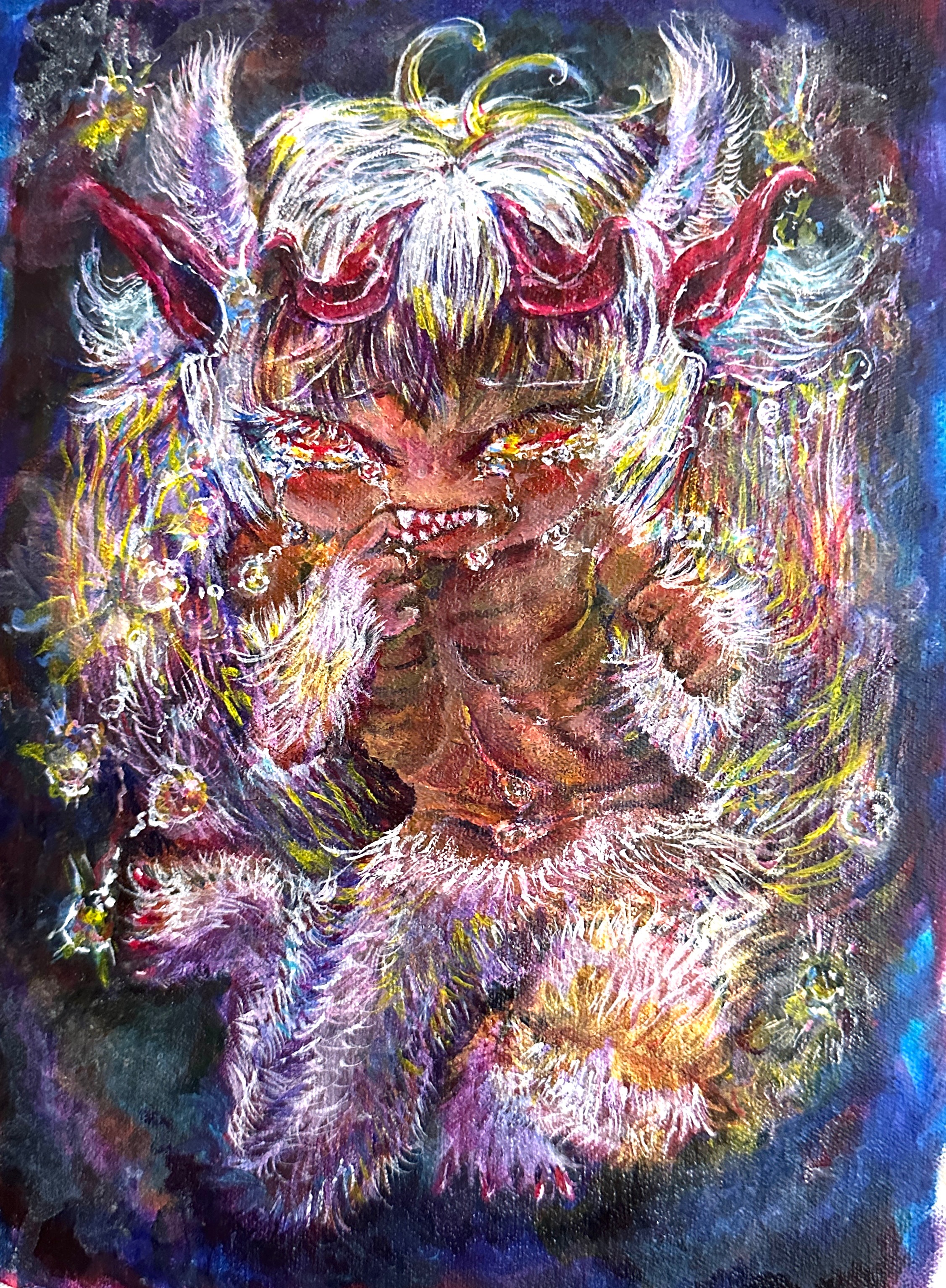 acrylic painting