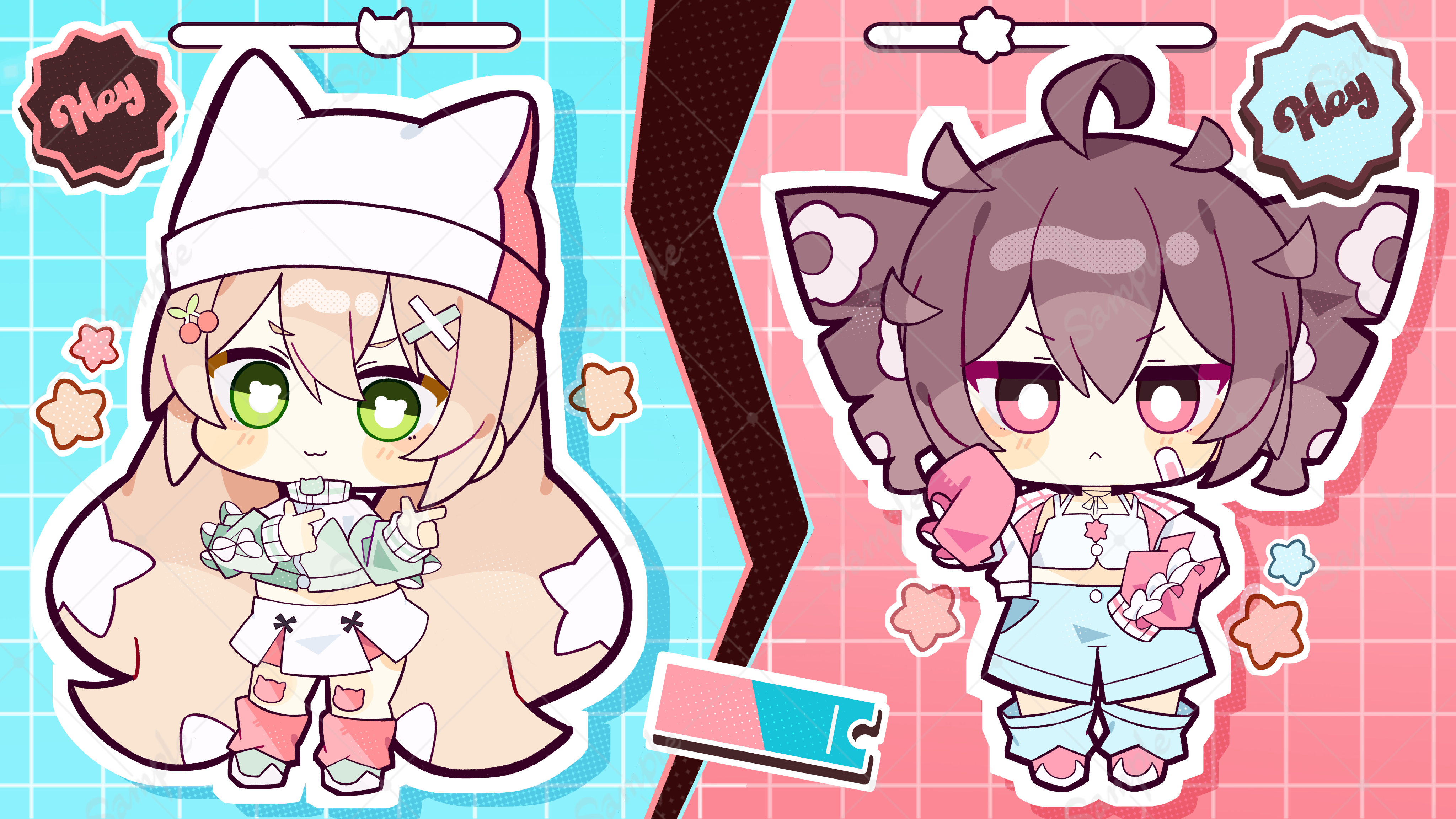 PPPPカバー曲MV依頼イラスト