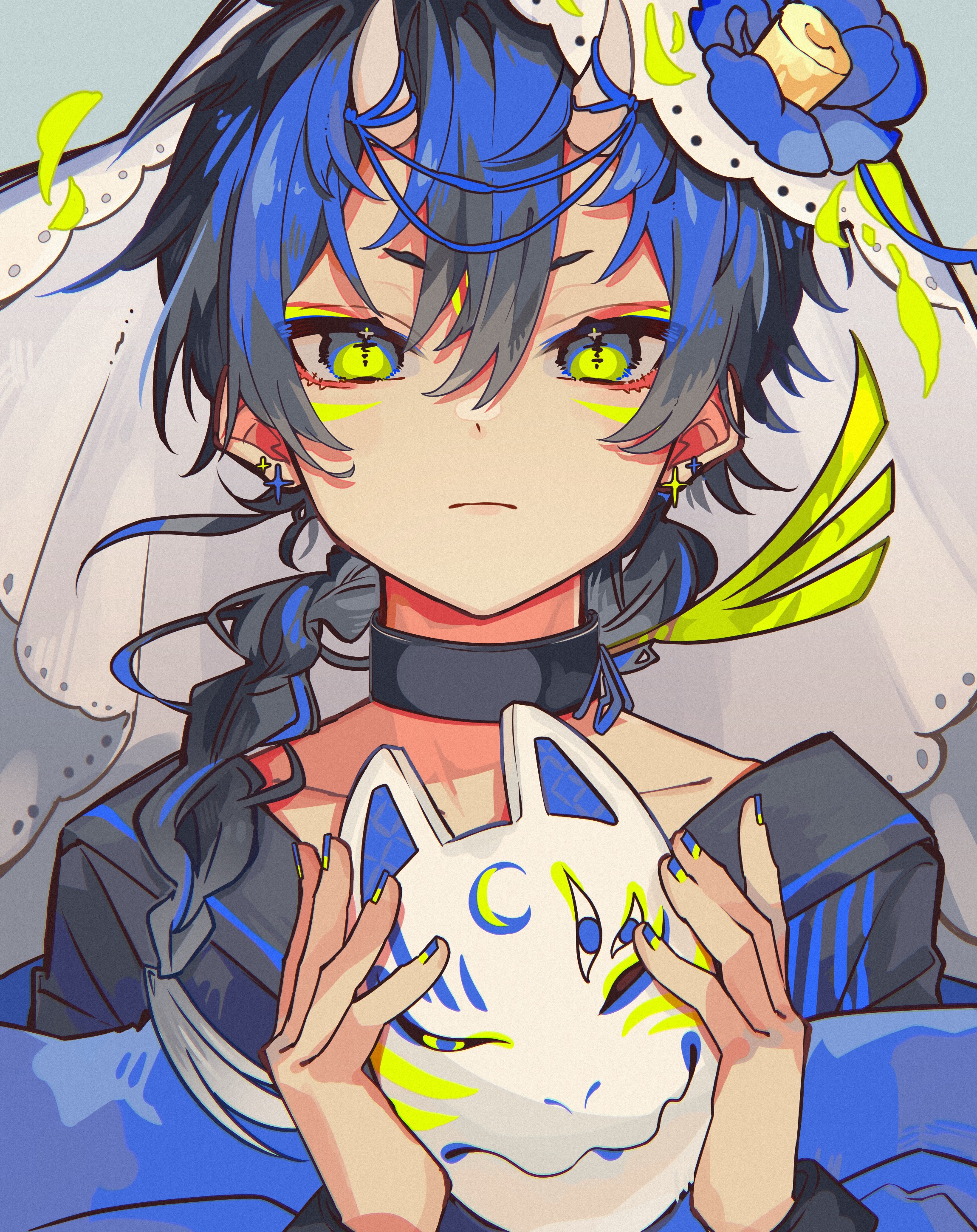 【イラスト制作例】バストアップ