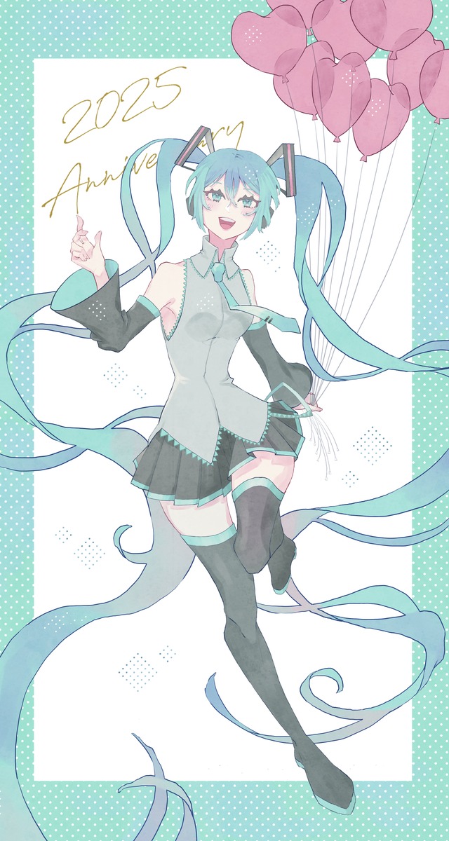 【ファンアート】初音ミク生誕祭2025