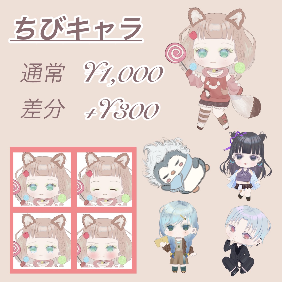 SDキャラ(ちび)