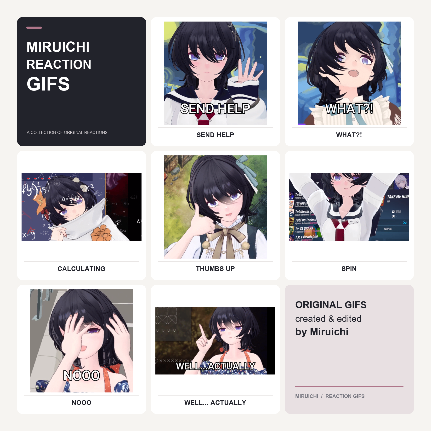 Miruichi Reaction GIFs