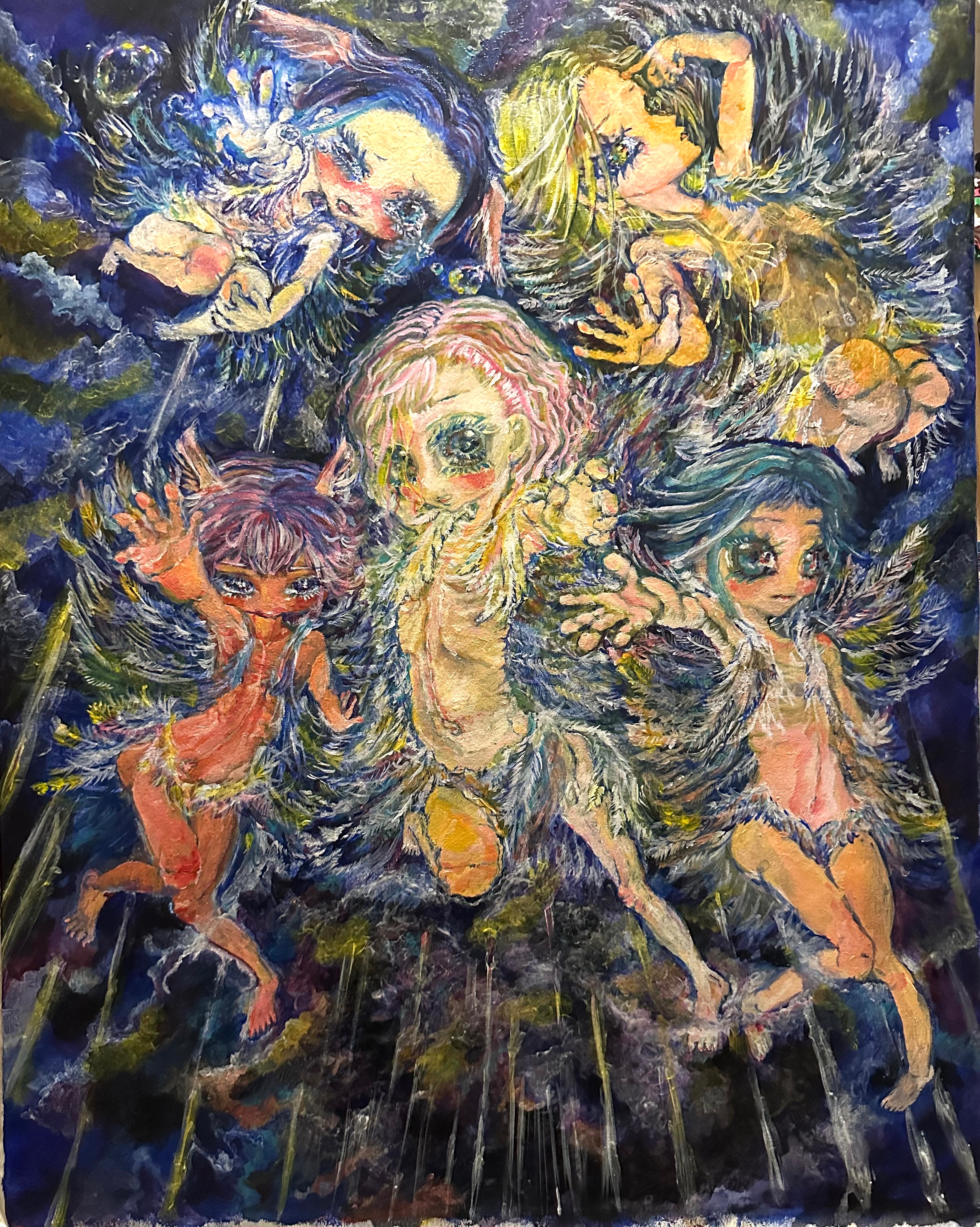 acrylic painting