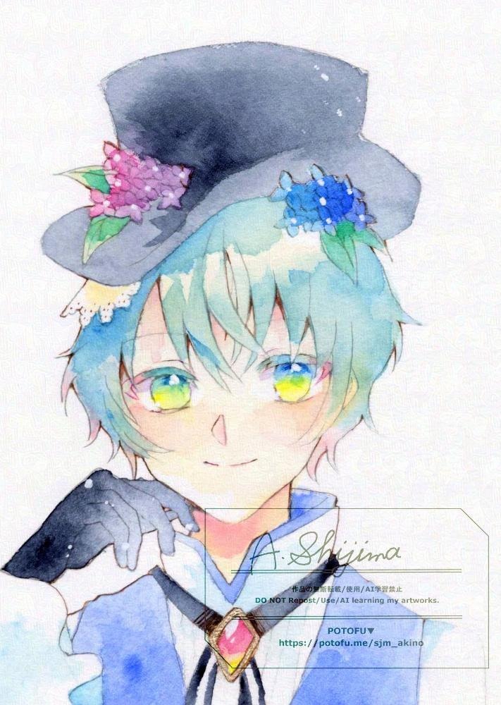 紫陽花hat🎩