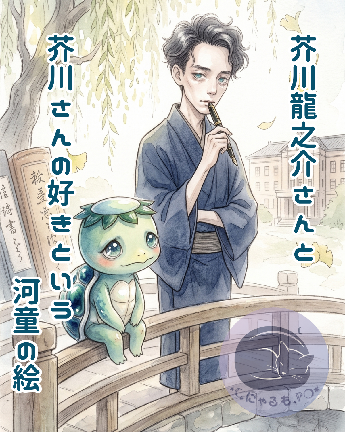 芥川龍之介さんと河童