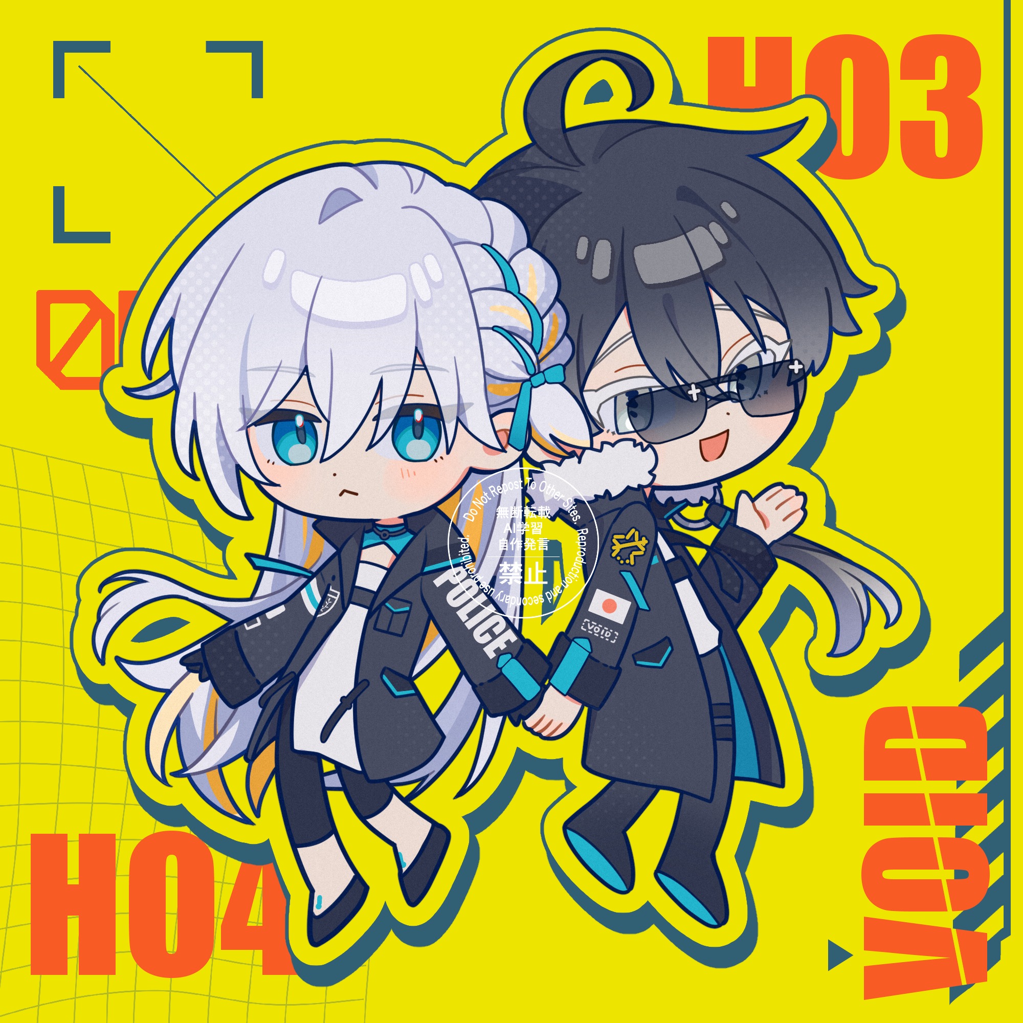 【イラスト制作例】ミニキャラ